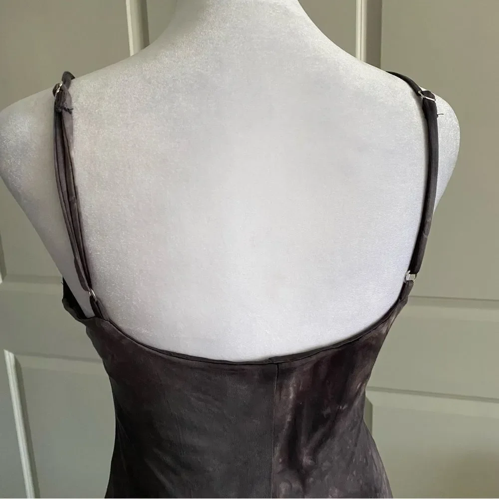 Tie Dye Ruched Dress - Picture 6 of 9